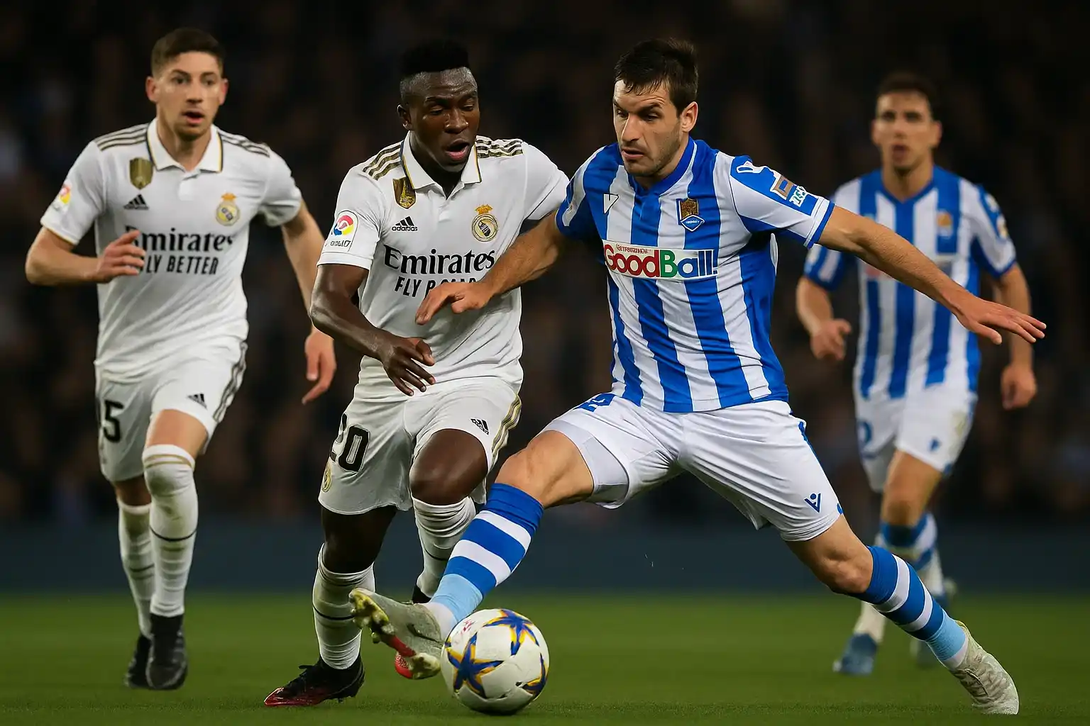 Real Madrid vs Real Sociedad - Soi kèo bóng đá 21:45-24/5 2 Pha tranh chấp căng thẳng giữa Real Madrid và Real Sociedad